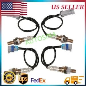 4pcs O2 Oxygen Sensor 213-4229 213-3866 For Silverado Sierra V8 2008-up - Picture 1 of 11