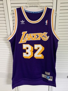 magic johnson jersey blue