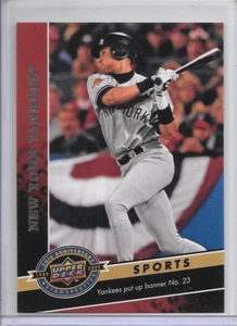 2009 New York Yankees Insert Upper Deck Retrospectives Baseball Card #953 - Imagen 1 de 2