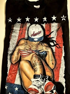 Shaka Wear "America Sexy Girl" T-Shirt (Large) - Picture 1 of 5