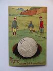 SPRINGVALE KITE GOLF BALL ADVERTISING POSTCARD - PU 1905 - Rare example.