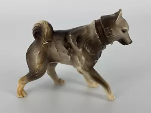Vintage 1969 Hasbro Sled Dog Husky For 12” GI Joe Fight Survival Hard Plastic - Picture 1 of 9