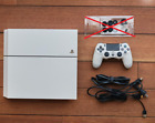 Sony PlayStation 4 PS4 CUH-1100AB02 500GB Glacier White Console Controller F/S