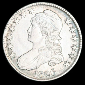 1826 Capped Bust Half Dollar (Graded XF Cleaned-PCGS) - Picture 1 of 6