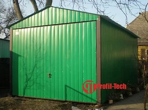 4x6 Blechgarage Fertiggarage Metallgarage LAGERRAUM RAUM KFZ GARAGE Zeltgarage* - Bild 1 von 2