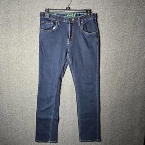 Levis 511 Slim Youth Denim Jeans 16 Reg 28x30 Stretch Waist Medium Blue - Picture 1 of 14