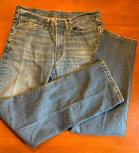 Levis 514 Red Tab 5 Pocket Blue Jeans excellent condition - Picture 1 of 3