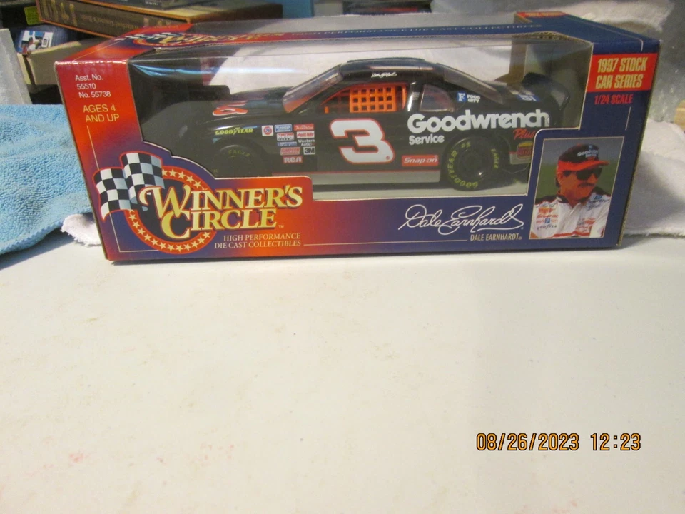 DALE EARNHARDT  1997 WINNERS CIRCLE GOODWRENCH SERVICE PLUS MONTE CARLO   1/24 - Image 1 of 4
