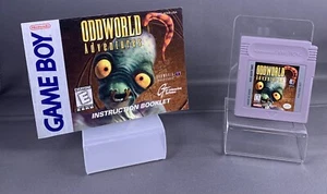 Nintendo Gameboy Oddworld Adventures with Manual Tested Authentic - Picture 1 of 5