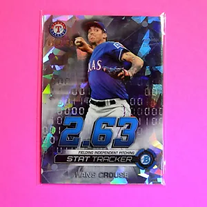 2019 Bowman Chrome Stat Tracker Atomic Refractor #HC Hans Crouse, #d/150 RC - Picture 1 of 1