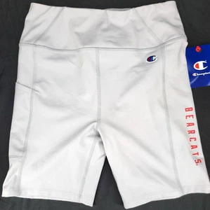 NUOVO Cincinnati Bearcats UC Champion grigio ciclismo bici pantaloncini elasticizzati donna M - Foto 1 di 9