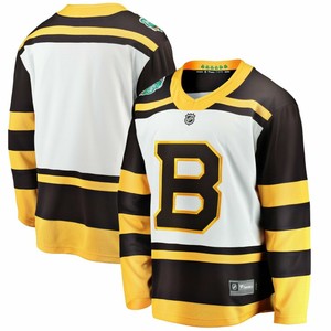 boston bruins white jersey