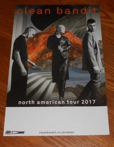 Clean Bandit North American Tour 2017 Poster Promo 2-Sided Original 11x17 - Picture 1 of 2
