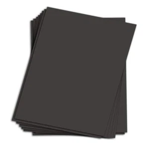 Schwarze Spanplatte - mittelschwer 30 Pt. (624 g/m²) Kartonblätter - 25 pro Packung - Bild 1 von 5