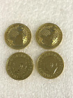 Lot of 4 Gold 2024 Royal Mint Britannia King Charles 1 oz .9999 fine £100 Coins