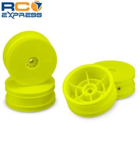 JConcepts Mono Losi Mini-B Front Wheel Yellow 4Pc JCO3424Y - Picture 1 of 1