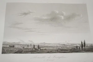 ITALIEN NAPOLEON SCHLACHT CASTIGLIONE 1796 GRAVUR 1838 VERSAILLES R1303 IM FOLIO - Bild 1 von 1
