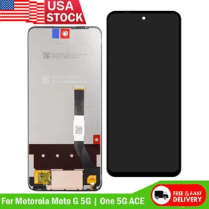 New For Moto One 5G ACE XT2113-1 XT2113-2 XT2113-3/5 LCD Touch Screen Digitizer - Picture 1 of 7