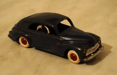 Rare PEUGEOT 203 bleu foncé très bon état NOREV no Dinky, CIJ, JRD, Solido - Photo 1/4