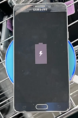 VERIZON 三星 Galaxy Note 5 LTE 智能手机 * LCD 状况良好 / 不充电 / 4 个部件 — 第 1/4 张图片