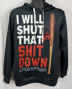 Sudadera con capucha I Will Shut That Sh*t Down Newcosplay unisex impresa digital en 3D Negan 22E - Imagen 1 de 6