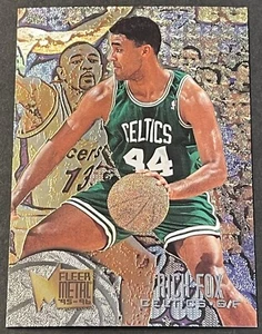 1995-96 Metal Boston Celtics Basketball Card #128 Rick Fox - Picture 1 of 2