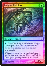 Enigma Eidolon FOIL Dissension NM Blue Common MAGIC GATHERING CARD ABUGames