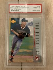 1995 Upper Deck Nomar Garciaparra Top Prospect RC PSA 9 #10 