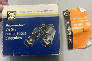 ProMaster 7x35 Binoculars W Carry Case - Picture 1 of 6