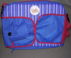 Kid Overnight Carry Bag Car Seat Travel Snack/Play Tray Organizer by Cradle Plus - Picture 1 of 9