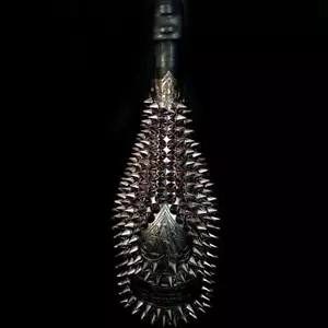 Armando Silver Gunmetal Bottle – Togemando Empty Decorative Bottle - Picture 1 of 3