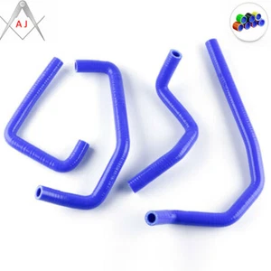 For Renault 5GT Turbo Ventilation 1985-1996 Silicone Radiator Coolant Hose Blue - Picture 1 of 3