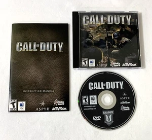Call of Duty Mac (2004) DVD in Juwelenetui und Handbuch - Bild 1 von 4