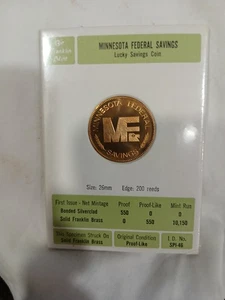 Minnesota Federal Sparmünze - Bild 1 von 1