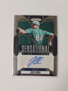 2025 Prizm Sensational Signatures Josh Hood #SS-JH Autograph Seattle Mariners - Bild 1 von 2