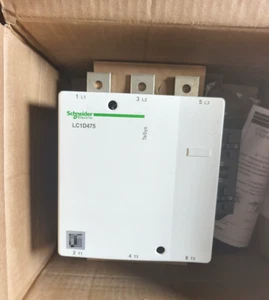 1PZ Nuovo LC1D475F7C 110V 50/60Hz Contattore 3 Poli 475A DHL Spedizione Gratuita - Foto 1 di 2