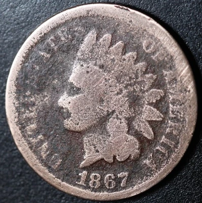 1867 INDIAN HEAD CENT - Image 1 of 2
