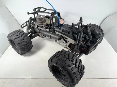 Used HPI Savage 1/8 Scale Nitro Monster Truck Project w/ Engine Servos - Image 1 of 4