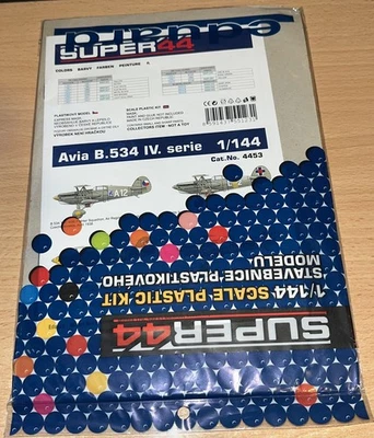 Eduard 4453 Avia B.534 IV. Serie, 1:144, TOP - Bild 1 von 3