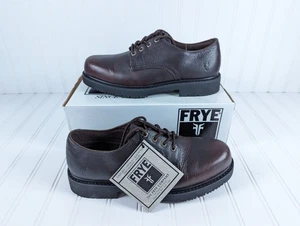 Frye Lockwood Oxford Derby eleganter Freizeitschuh braun Leder Herren 9 NEU IM KARTON - Bild 1 von 8