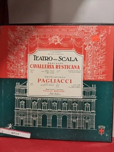 Teatro Alla Scala Mascagni Cavalleria Rusticana 3 LP Boxed Set Opera Vinyl - Picture 1 of 3