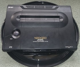 Neo Geo AES Gold System Original With Magician Lord
