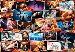 Demon Slayer Kimetsu no Yaiba Mugen Train Collage Puzzle Ensky 1000‑Piece51×73.5 - Picture 1 of 1