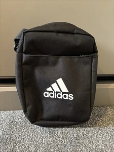 Men’s Adidas Black Pouch With An Adjustable Strap And Front Pocket - Picture 1 of 4