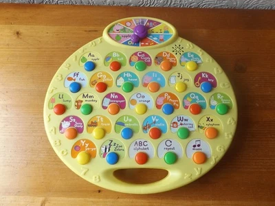 PEPPA PIG ALPHABET BOARD WITH MUSIC, SOUNDS AND 8 FUNCTIONS.. - Image 1 of 3