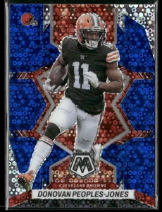 Donovan Peoples-Jones Blue No Huddle /75 2022 Panini Mosaic Cleveland Browns - Picture 1 of 2