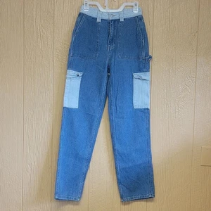 Womens Pacsun Jeans 90s Boyfriend Carpenter Jeans Y2K 27" Waist High Rise - Picture 1 of 8
