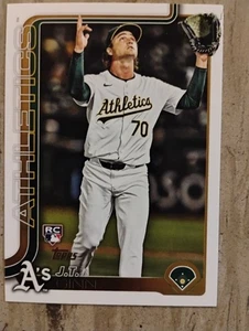 2025 Topps Serie 2 JT Ginn Rookie Karte - Bild 1 von 2