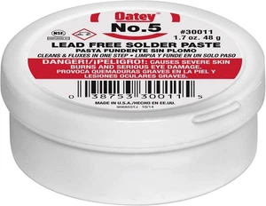 Oatey 30011 Paste Flux, 1.7 oz, Amber oz.,  - Picture 1 of 4
