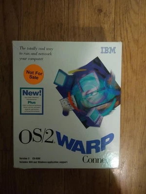 Software informático IBM OS/2 Warp Connect versión 3 CD-ROM de colección - nunca usado Foto 1 de 4
